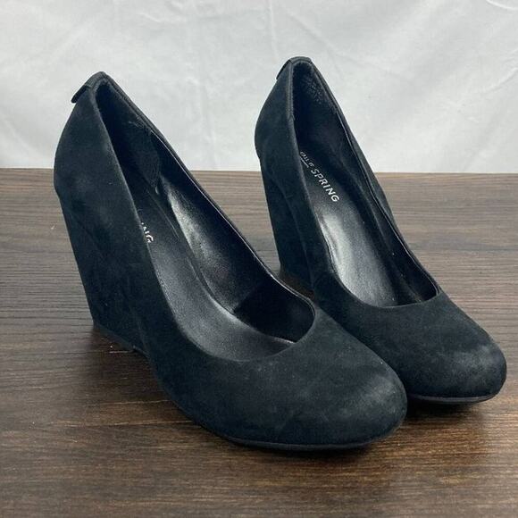 Call it Spring Suede Wedge Pumps 7 - Picture 1 of 5